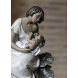 LLADRO' - Figura statua porcellana Madre Legami materni