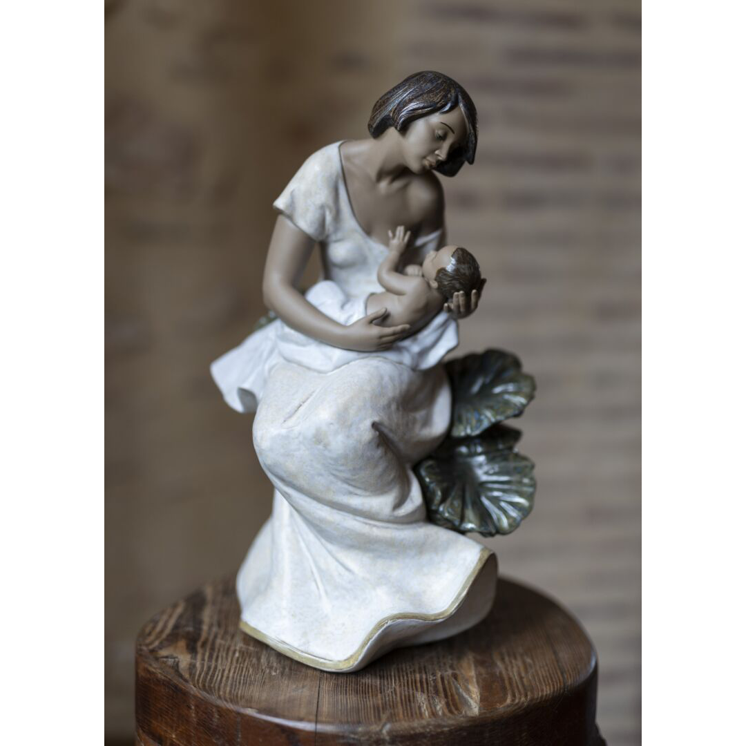 LLADRO' - Figura statua porcellana Madre Legami materni