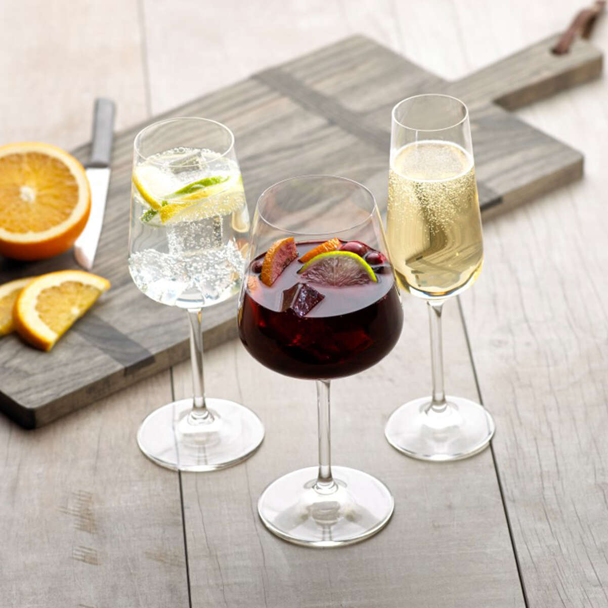 VILLEROY &amp; BOCH - Ovid White Wine Goblet Glass Set 4 Pieces 1172098120