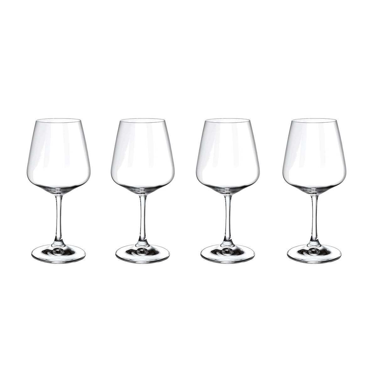 Set 4 calici vino Ovid Villeroy & Boch in cristallo trasparente 200 ml