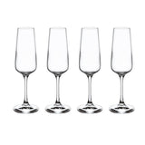 VILLEROY &amp; BOCH Ovid Sparkling Wine Goblet Glass Set 4 Pieces 250ml Crystal