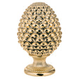 Pigna portafortuna Bongelli Preziosi in marmorino color oro 35 cm