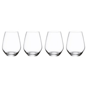 Bicchieri acqua Ovid Villeroy & Boch in cristallo trasparente set 4 pezzi
