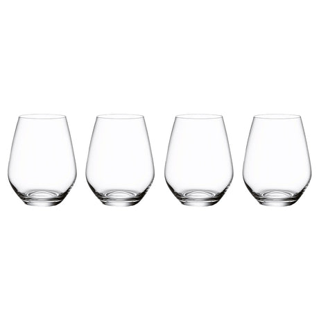 Bicchieri acqua Ovid Villeroy & Boch in cristallo trasparente set 4 pezzi