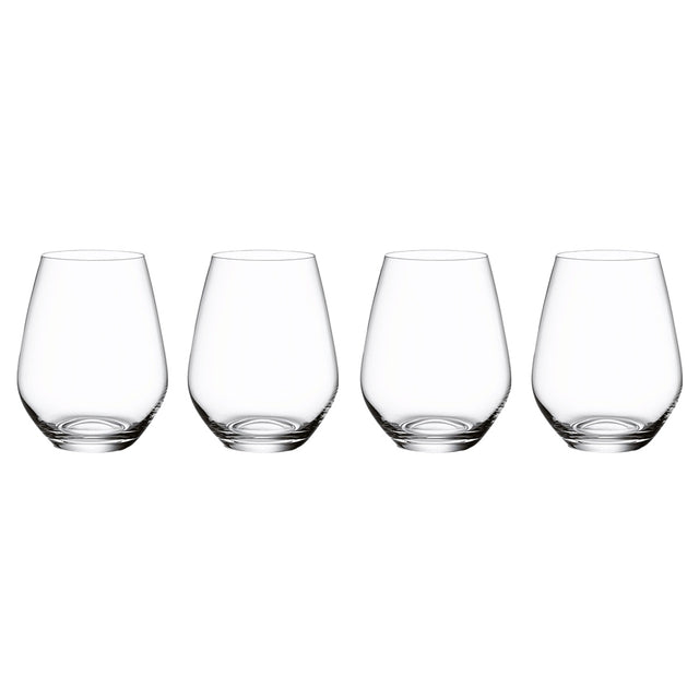 Bicchieri acqua Ovid Villeroy & Boch in cristallo trasparente set 4 pezzi