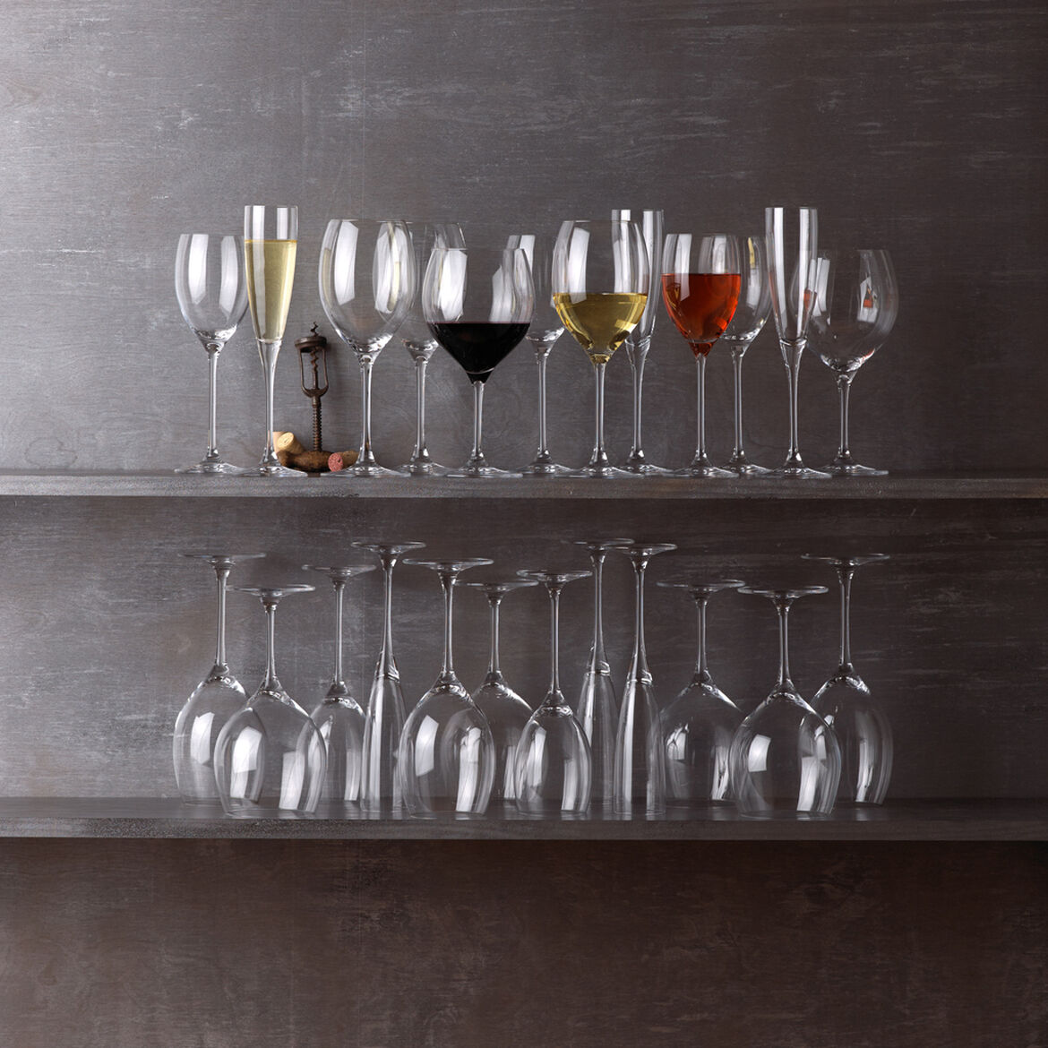VILLEROY &amp; BOCH Maxima Bordeaux Red Wine Glass Set 4 Pieces 650ml Crystal
