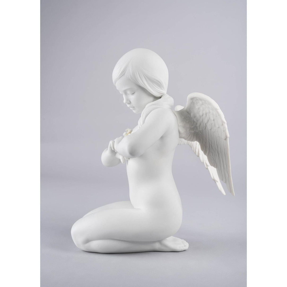 LLADRO' - Statue Sculpture Figure Angel Celestial Heart 01009444
