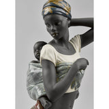 LLADRO' Figurina Sapore Africano 38x20cm Porcellana