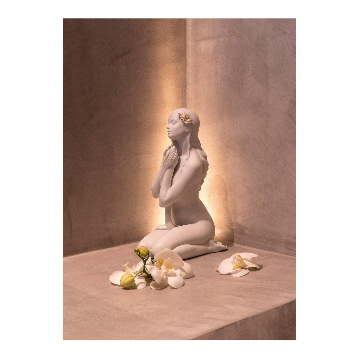 LLADRO' Figurina Pace Interiore 31x13cm Porcellana