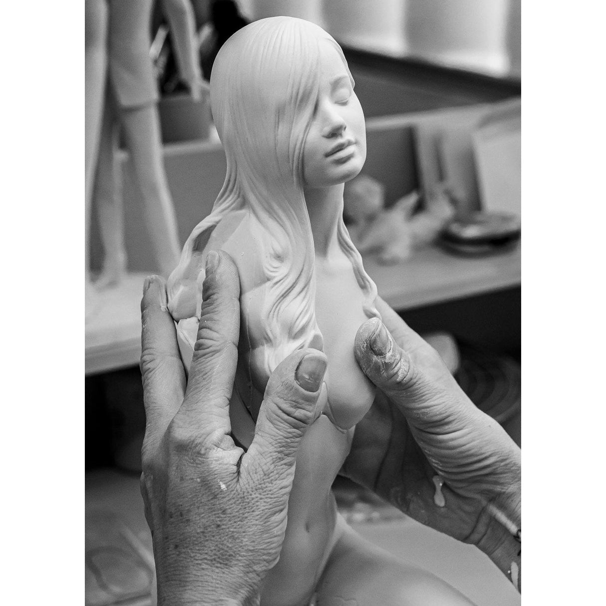 LLADRO' Figurina Pace Interiore 31x13cm Porcellana