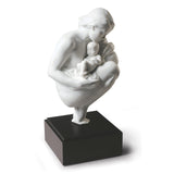 Scultura Vincolo d'Amore Lladrò in porcellana bianca opaca 30x16 cm