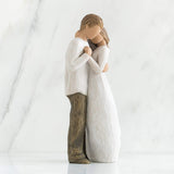 WILLOW TREE Figurina Statuina Promessa Design di Susan Lordi 23cm Resina