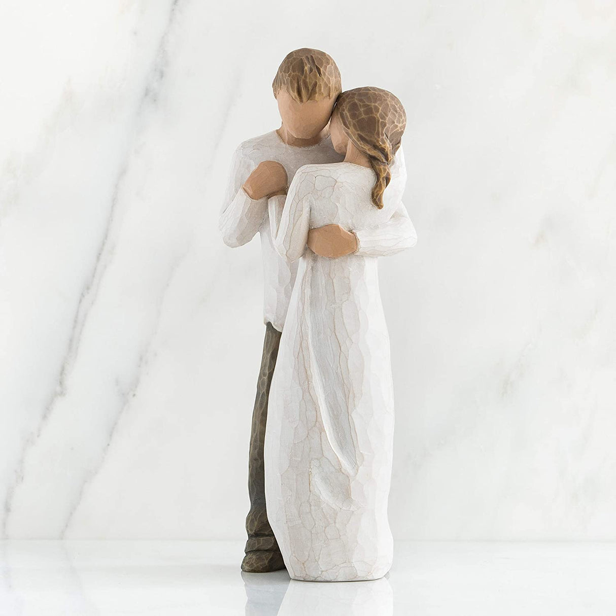 WILLOW TREE Figurina Statuina Promessa Design di Susan Lordi 23cm Resina