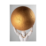 LLADRO' Scultura Atlante 55x22cm Porcellana