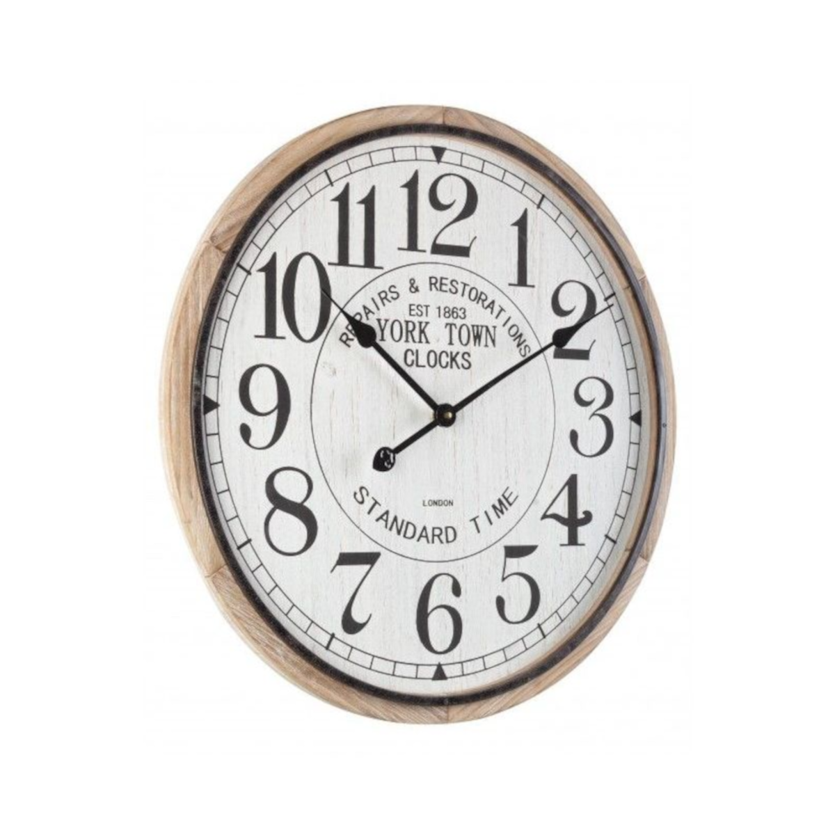 Orologio da parete Ticking Bizzotto in MDF e acciaio 60 cm