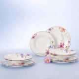 VILLEROY &amp; BOCH - Mariefleur Table Service Plates 12 Pieces 6x Deep Plate 6x Flat Plate
