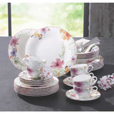 VILLEROY &amp; BOCH - Mariefleur Table Service Plates 12 Pieces 6x Deep Plate 6x Flat Plate