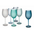 Set 6 calici Happy Hour Ocean Villa D'Este Home Tivoli vetro azzurro 650 ml