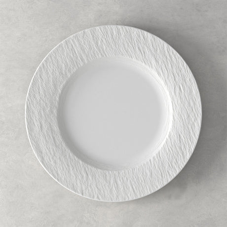Set piatti piani Manufacture Rock Villeroy & Boch porcellana opaca 27cm