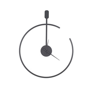 Orologio da parete Line Ceart in metallo design moderno 92x74 cm
