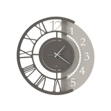 ARTI & MESTIERI Orologio da Parete Particolare Full Metal Jack Piccolo Avorio E Fango