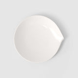 Set 6 piatti piani Flow Villeroy & Boch in porcellana bianca 27 cm