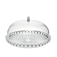 Tortiera con campana Guzzini in SMMA trasparente 30x16 cm