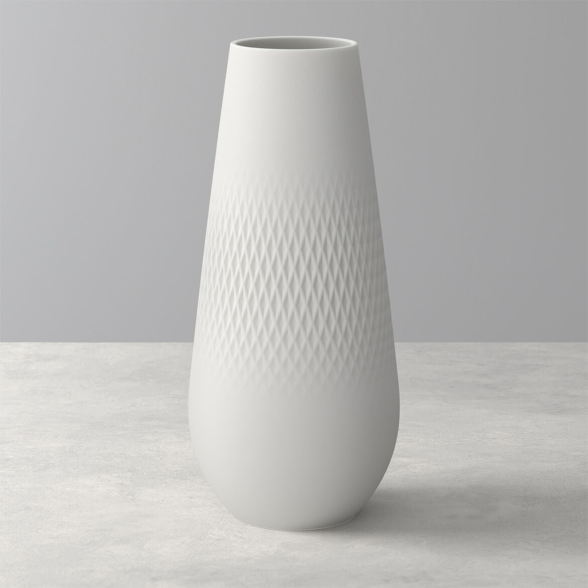 Vaso Carré Villeroy & Boch in porcellana opaca 26 cm