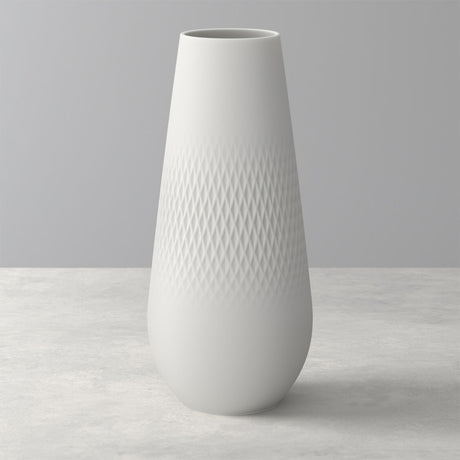 Vaso Carré Villeroy & Boch in porcellana opaca 26 cm