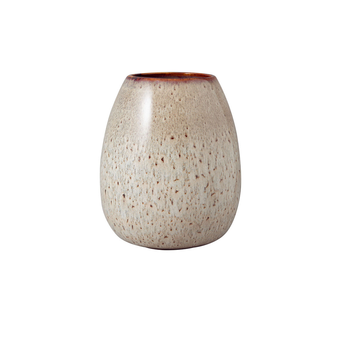 VILLEROY &amp; BOCH - Lave Home Egg Shape Vase 17.5cm Beige