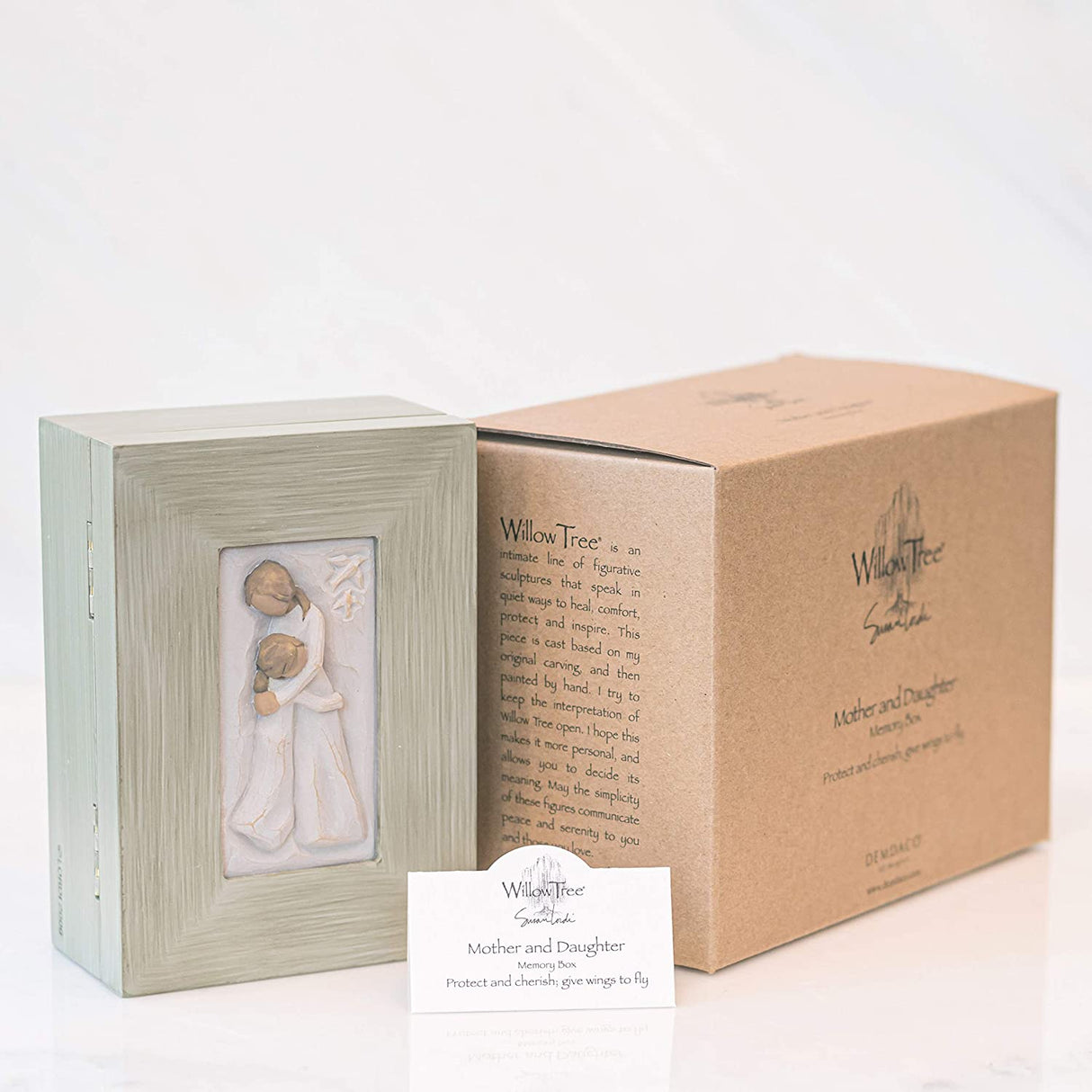 WILLOW TREE - Mother and Daughter Storage Box 13.5x9cm 26626