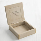 WILLOW TREE Scatola Box Porta Oggetti Un Albero Una Preghiera 13,5x13,5cm Resina