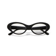 Occhiali da lettura Lina Okkia cat eye in plastica nera graduazione +3.00