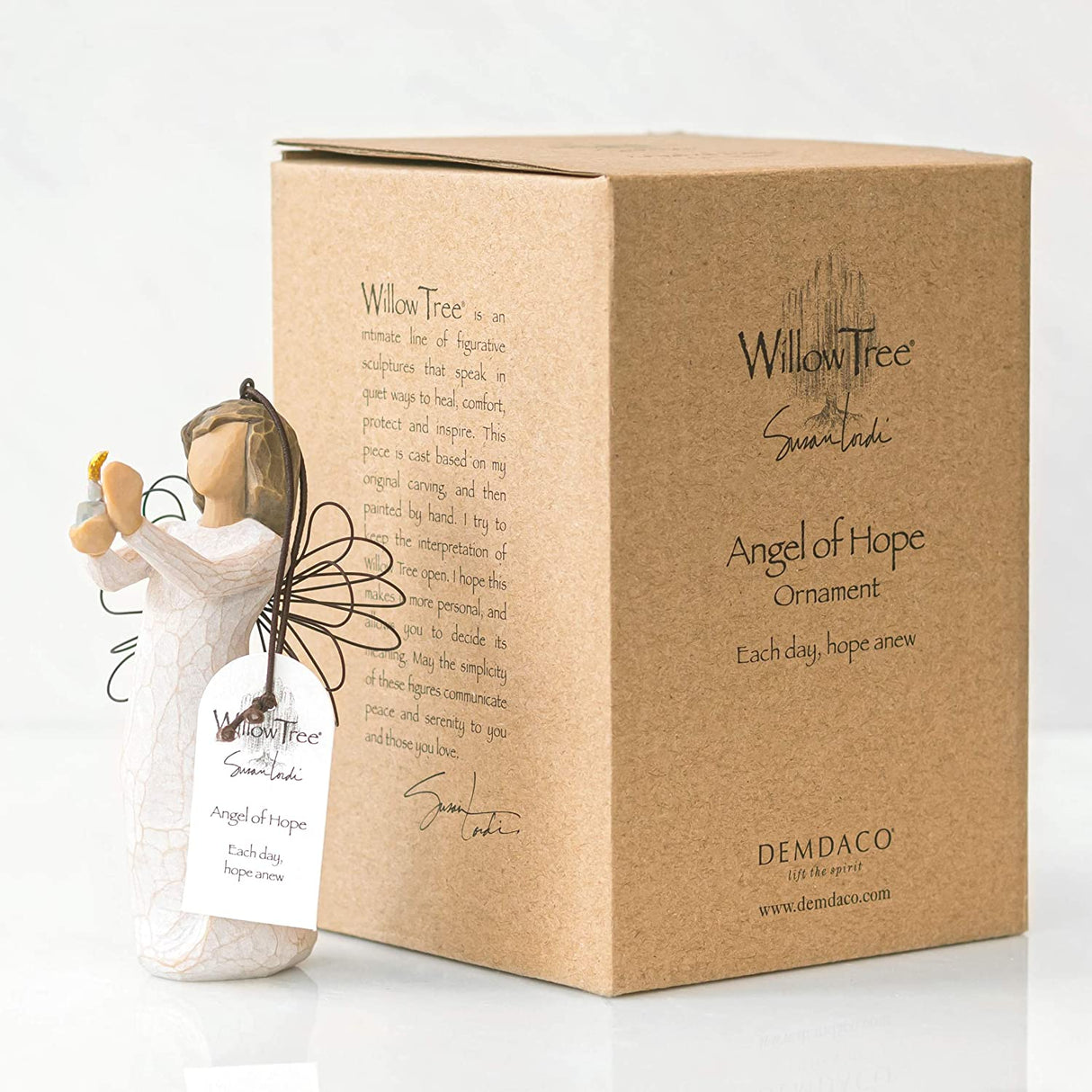 WILLOW TREE - Figurine Statue Ornament Angel of Hope 27275