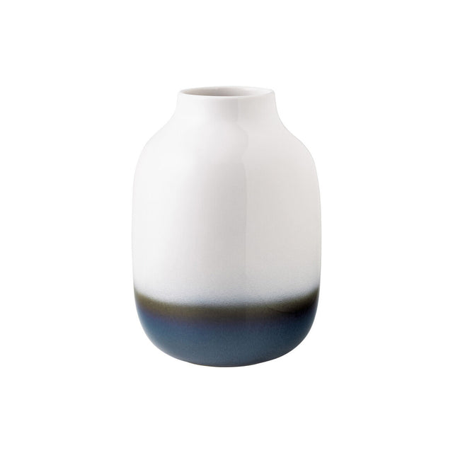 Vaso Shoulder Villeroy & Boch in terracotta smaltata blu 22 cm