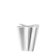 Vaso Flux Rosenthal in porcellana bianca dal design fluido 14,7 cm