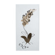 Pannello decorativo Orchidea Arti e Mestieri in metallo 60 cm