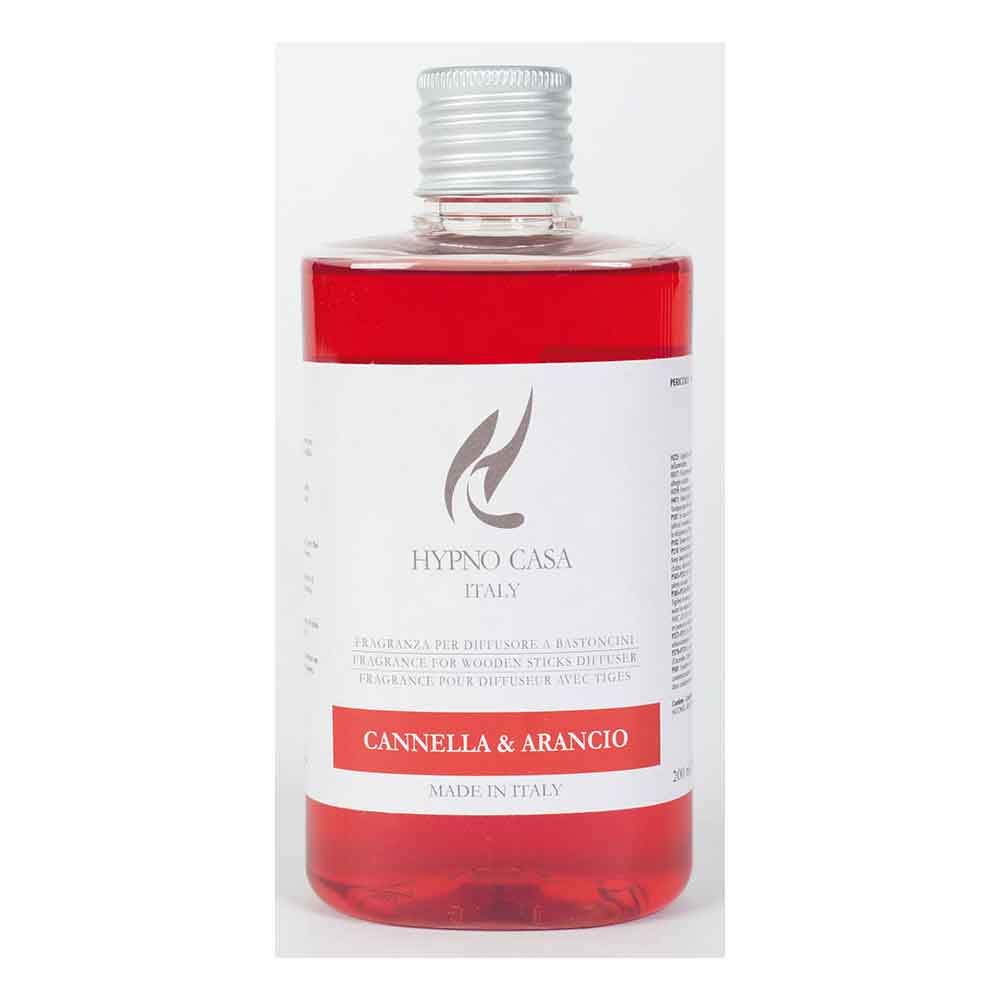 Ricarica diffusore Hypno Casa fragranza cannella e arancio 200 ml