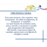 HYPNO CASA - Profumatore Diffusore Ricarica Orchidea Nera Eco 200ml