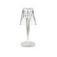 Lampada da tavolo Lamart in policarbonato trasparente 35 cm