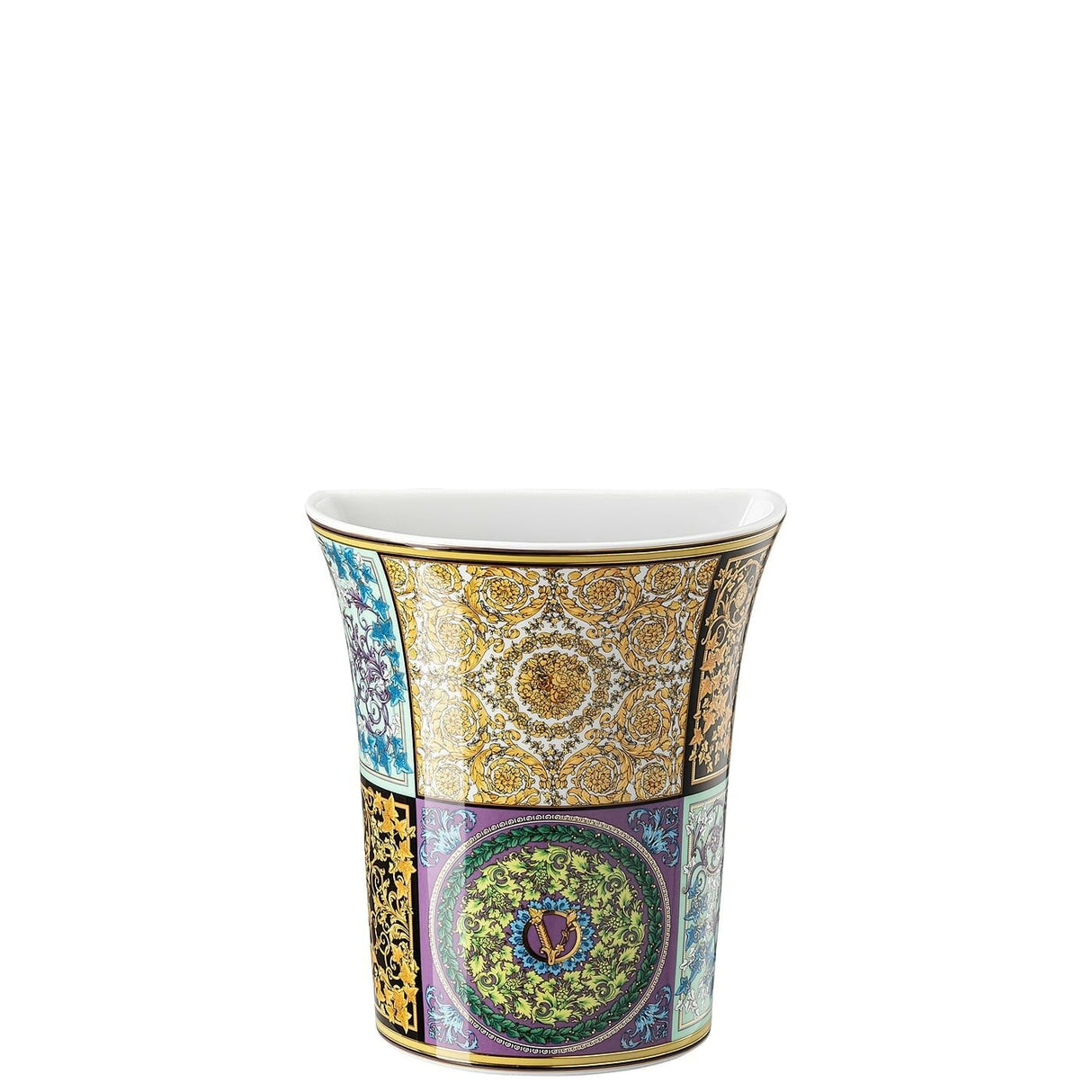 VERSACE Versace Barocco Mosaic Vaso da Fiori 18cm Porcellana
