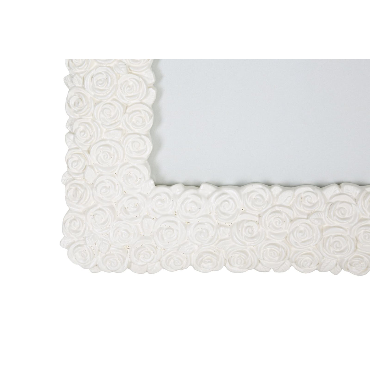 MAURO FERRETTI Cornice Portafoto Creamy Roses 26,5x31cm Resina