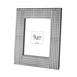 Portafoto Diamonds Bongelli Preziosi in metallo finitura argento 27x23 cm