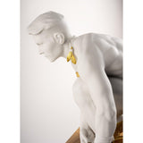 LLADRO' Scultura Hermes 47x23cm Porcellana