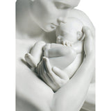 LLADRO' Figurina Protezione Paterna 31x22cm Porcellana