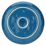 ROSE & TULIPANI Concerto Piatto Frutta Blu Avio 20cm Stoneware