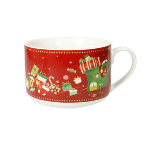 Tazza colazione Elfomagia Brandani in porcellana decorata 500 ml
