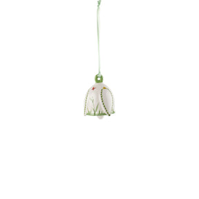 Campanella Bucaneve Villeroy & Boch in porcellana decorata 6,5 cm