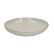 Piatto Gourmet Concerto Rose & Tulipani in stoneware grigio 30 cm