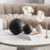 VILLEROY & BOCH Iconic La Boule Servizio Tavola Piatti Porcellana Nero
